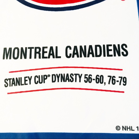 VINTAGE NHL CLOTH BANNER MONTREAL CANADIENS STANLEY CUP COLLECTIBLE - Picture 2 of 3